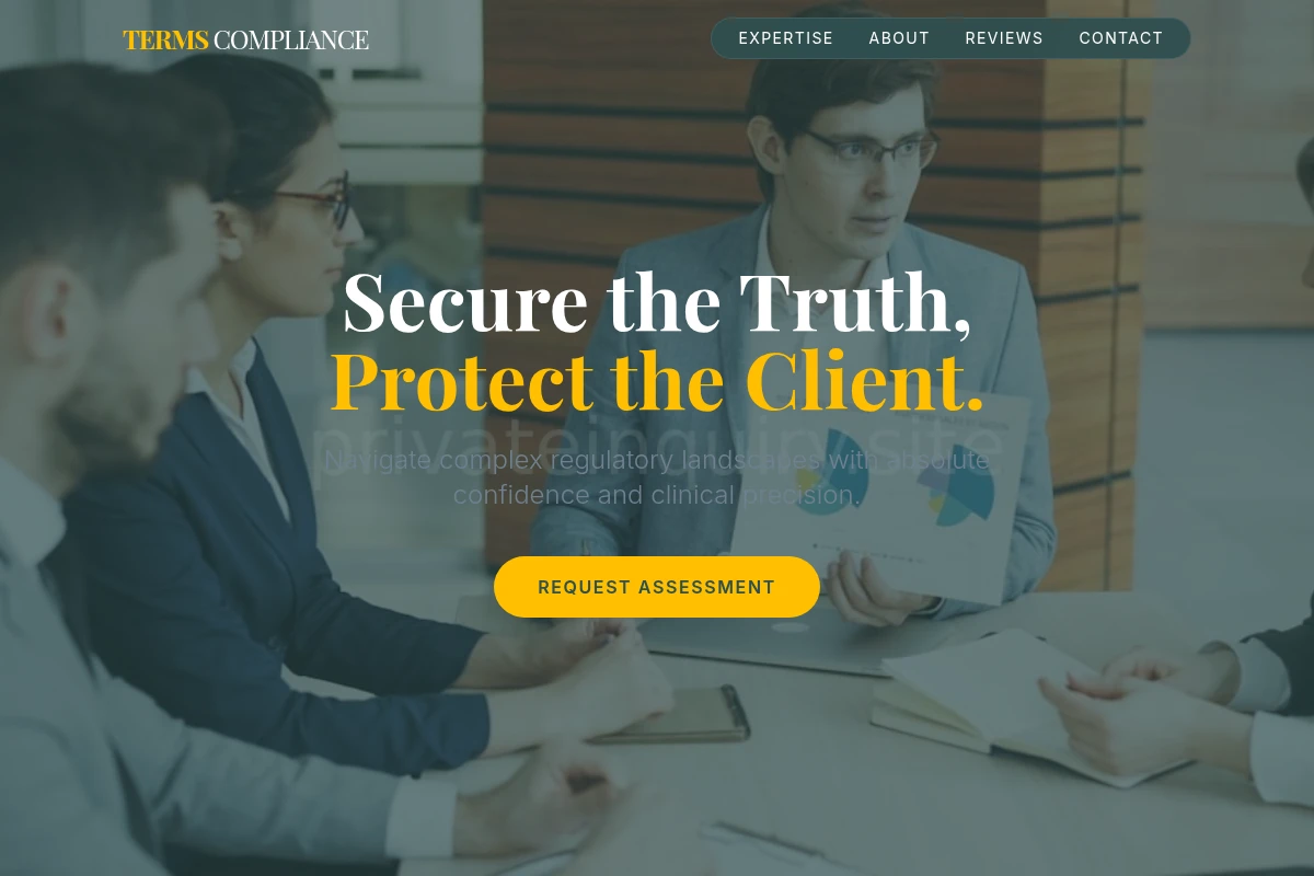  Terms Compliance Consulting